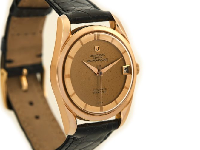 Universal Geneve Cal.215-1 18ct Pink Gold 1961 (13)