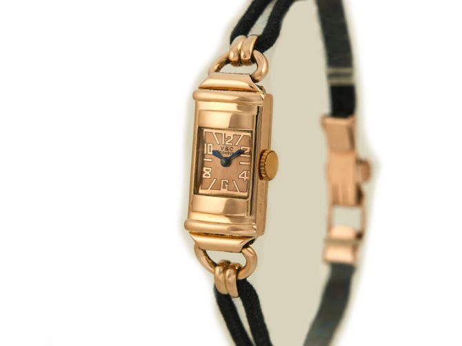 Ladies Vacheron & Constantin 18ct Pink Gold 1938 (10)