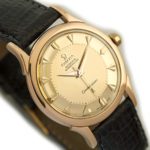 Omega Constellation Pie-Pan Deluxe Cal.505 18ct Pink Gold 1956 mobile navigation (13)