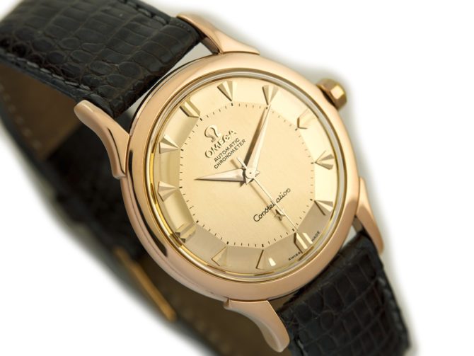 Omega Constellation Pie-Pan Deluxe Cal.505 18ct Pink Gold 1956 (13)