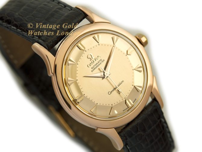 Omega Constellation Pie-Pan Deluxe Cal.505 18ct Pink Gold 1956 (18)
