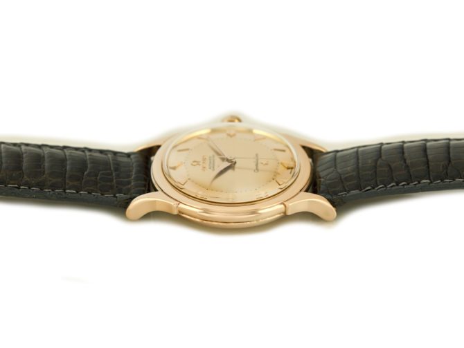 Omega Constellation Pie-Pan Deluxe Cal.505 18ct Pink Gold 1956 (3)