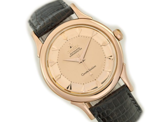 Omega Constellation Pie-Pan Deluxe Cal.505 18ct Pink Gold 1956 (7)