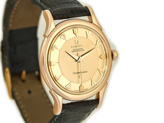 Omega Constellation Pie-Pan Deluxe Cal.505 18ct Pink Gold 1956 (10)