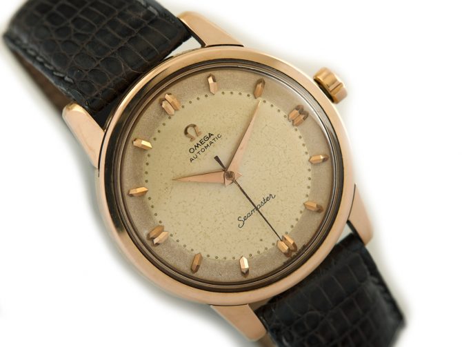 Omega Seamaster Automatic Cal.501 18ct Pink Gold 1956 (2)