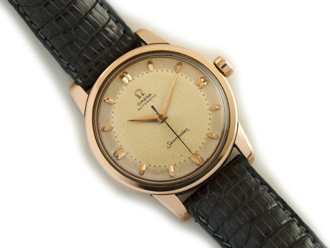 Omega Seamaster Automatic Cal.501 18ct Pink Gold 1956 (3)