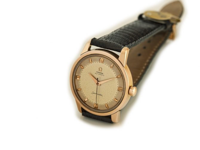 Omega Seamaster Automatic Cal.501 18ct Pink Gold 1956 (6)