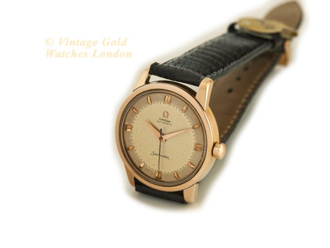 Omega Seamaster Automatic Cal.501 18ct Pink Gold 1956 (25)