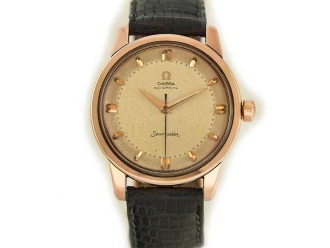 Omega Seamaster Automatic Cal.501 18ct Pink Gold 1956 (11)