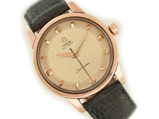 Omega Seamaster Automatic Cal.501 18ct Pink Gold 1956 (1)