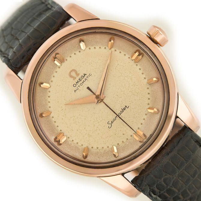 Omega Seamaster Automatic Cal.501 18ct Pink Gold 1956 (12)