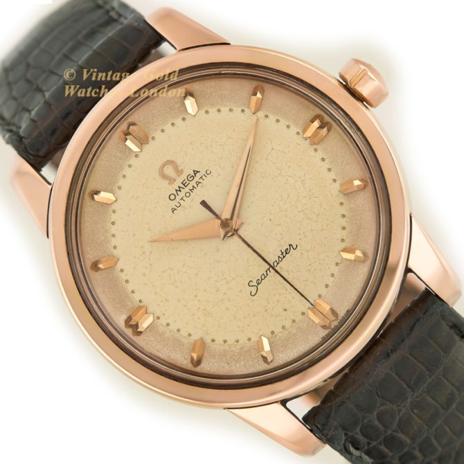 Omega Seamaster Automatic Cal.501 18ct Pink Gold 1956 (43)