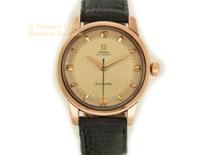 Omega Seamaster Automatic Cal.501 18ct Pink Gold 1956 (21)