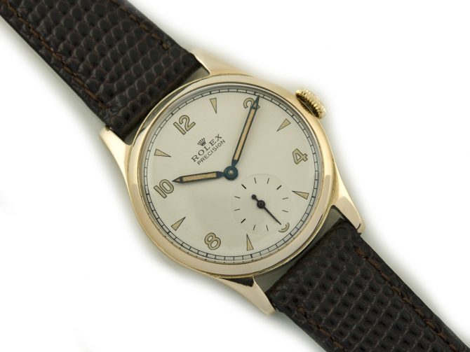 Rolex Precision Cal.710 9ct 1948 (1)