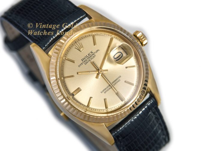 Rolex Datejust Model Ref.1601 18ct 1972 (18)