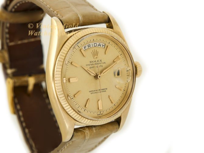 Rolex Day-Date Model Ref.6611 18ct 1956 1st Edition (20)