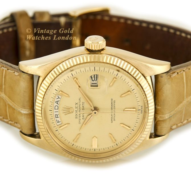 Rolex Day-Date Model Ref.6611 18ct 1956 1st Edition (28)