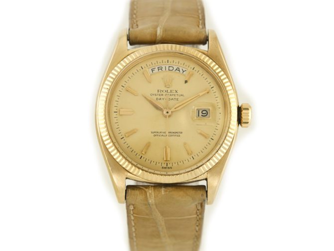 Rolex Day-Date Model Ref.6611 18ct 1956 1st Edition (4)