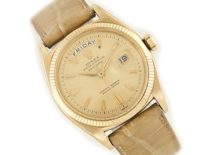 Rolex Day-Date Model Ref.6611 18ct 1956 1st Edition (3)