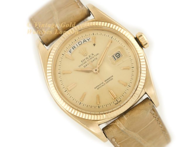 Rolex Day-Date Model Ref.6611 18ct 1956 1st Edition (16)