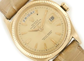 Rolex Day-Date Model Ref.6611 18ct 1956 1st Edition - hover