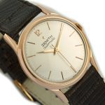 Zenith Bumper Automatic Cal.133.8 18ct Pink Gold c1960 mobile navigation (2)