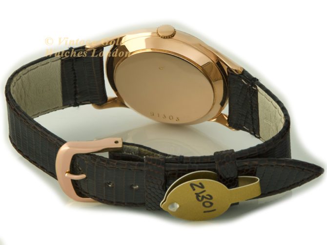 Zenith Bumper Automatic Cal.133.8 18ct Pink Gold c1960 (36)