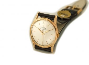 Zenith Bumper Automatic Cal.133.8 18ct Pink Gold c1960