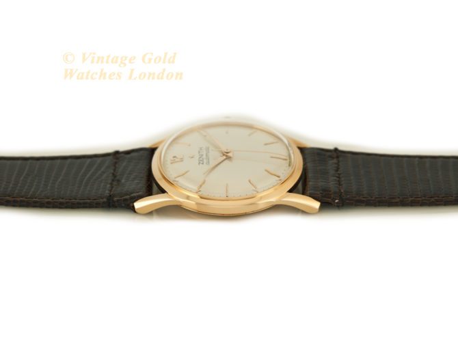 Zenith Bumper Automatic Cal.133.8 18ct Pink Gold c1960 (34)