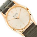 Zenith Bumper Automatic Cal.133.8 18ct Pink Gold c1960 mobile navigation (44)