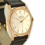 Zenith Bumper Automatic Cal.133.8 18ct Pink Gold c1960 mobile navigation (12)