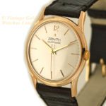 Zenith Bumper Automatic Cal.133.8 18ct Pink Gold c1960 mobile navigation (24)