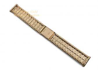 Vintage 9ct Yellow Gold Bracelet 18mm 1951