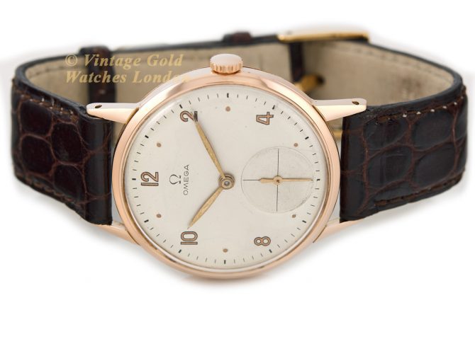 Omega Cal.30 T2 PC 18ct Pink Gold 1946 (28)