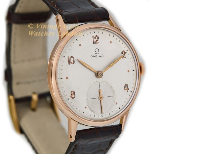 Omega Cal.30 T2 PC 18ct Pink Gold 1946 (20)