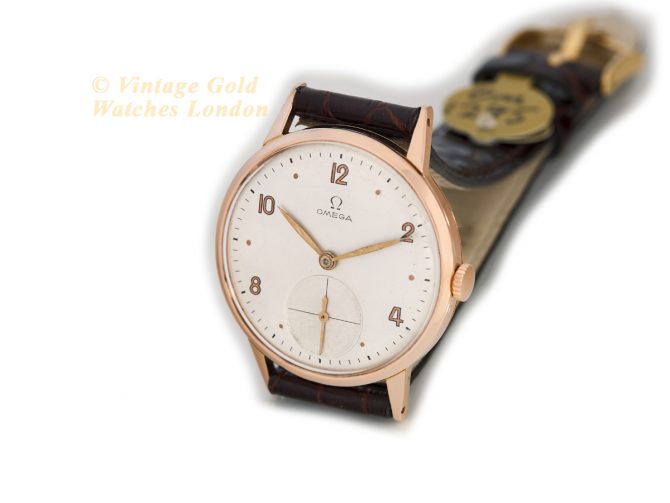 Omega Cal.30 T2 PC 18ct Pink Gold 1946 (26)