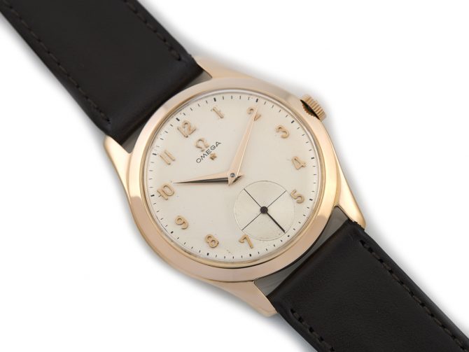 Omega Cal.265 18ct Pink Gold 1949 36mm (2)
