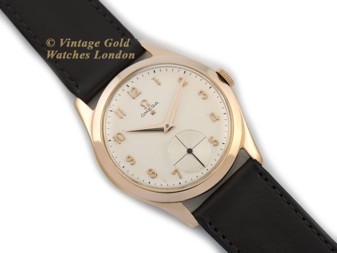 Omega Cal.265 18ct Pink Gold 1949 36mm (30)