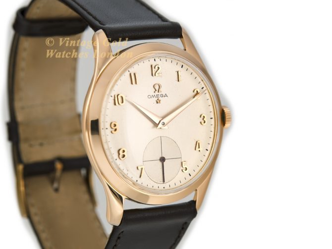 Omega Cal.265 18ct Pink Gold 1949 36mm (20)