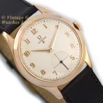 Omega Cal.265 18ct Pink Gold 1949 36mm mobile navigation (18)