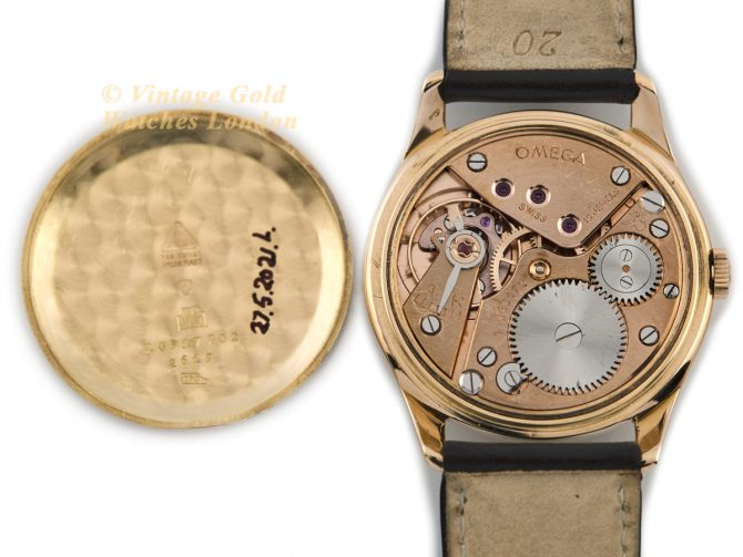 Omega Cal.265 18ct Pink Gold 1949 36mm (38)