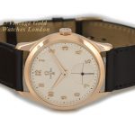 Omega Cal.265 18ct Pink Gold 1949 36mm mobile navigation (28)