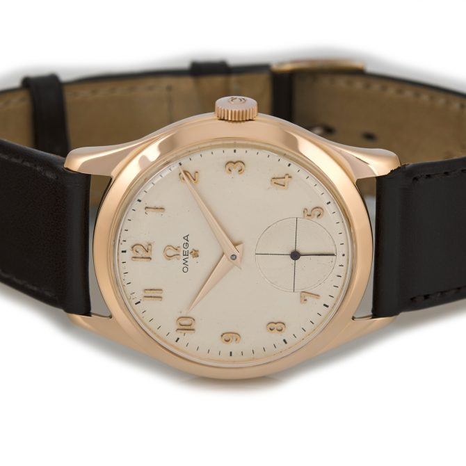 Omega Cal.265 18ct Pink Gold 1949 36mm (11)
