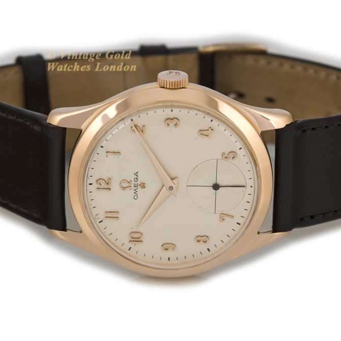 Omega Cal.265 18ct Pink Gold 1949 36mm (42)