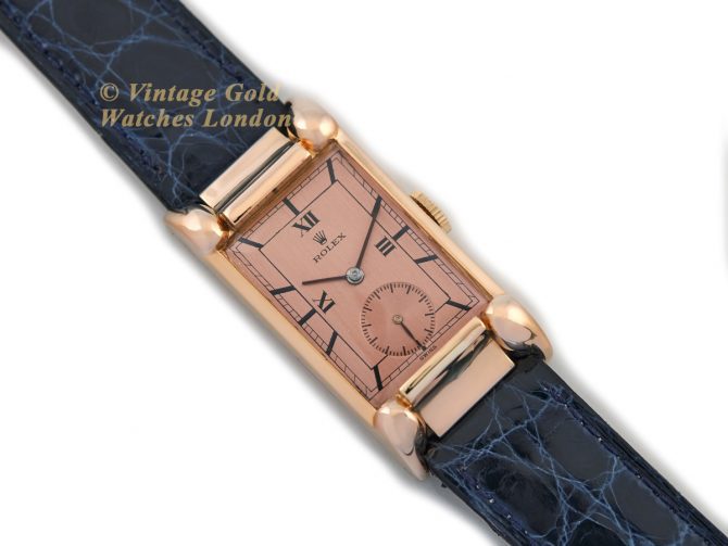 Rolex Cal.360 18ct Pink Gold c1930 (30)