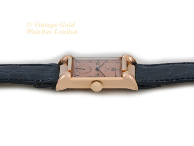 Rolex Cal.360 18ct Pink Gold c1930 (32)
