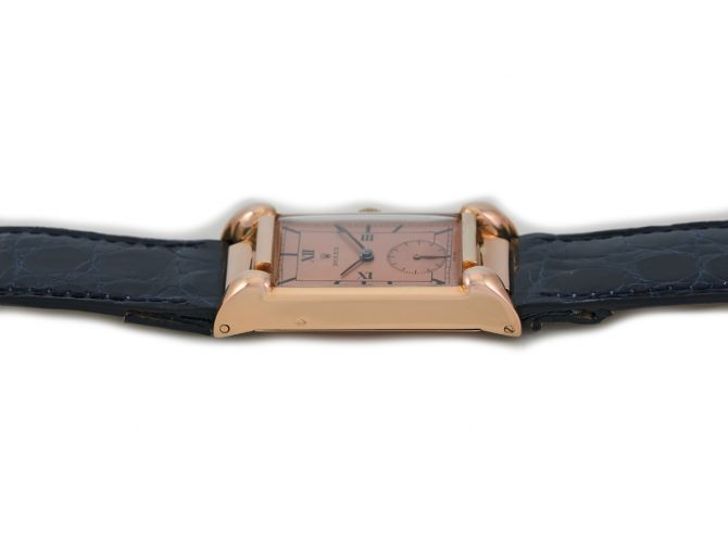 Rolex Cal.360 18ct Pink Gold c1930 (11)