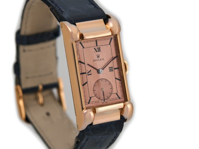 Rolex Cal.360 18ct Pink Gold c1930 (15)