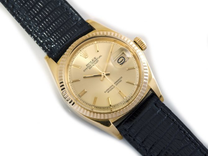 Rolex Datejust Model Ref.1601 18ct 1972 (1)