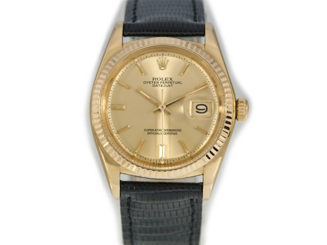 Rolex Datejust Model Ref.1601 18ct 1972 (10)
